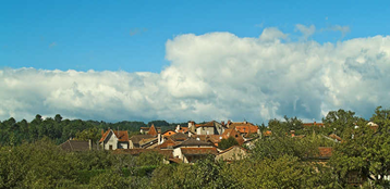stadswandelingen in mooie steden InZicht: Cardaillac - Quercy - Frankrijk